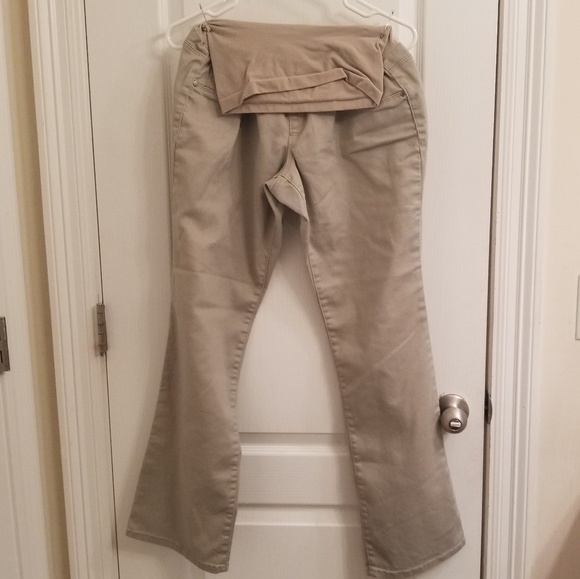 Indigo Blue Pants - MATERNITY Khaki Pants